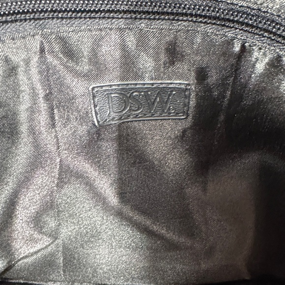 DSW Black Tote with Gold Accents - Picture 9 of 13